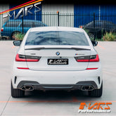 M4 Style Carbon Fibre Rear trunk boot lip Spoiler Wing Bodykit for BMW 3 Series G20 & G80 M3 Sedan 2018 - 2025 - Mars Performance